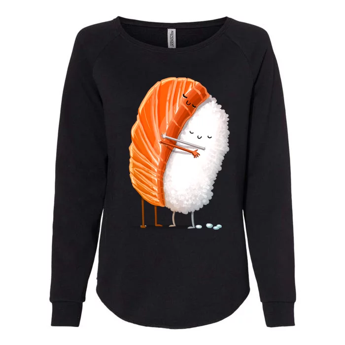 Sushi Hug Womens California Wash Sweatshirt