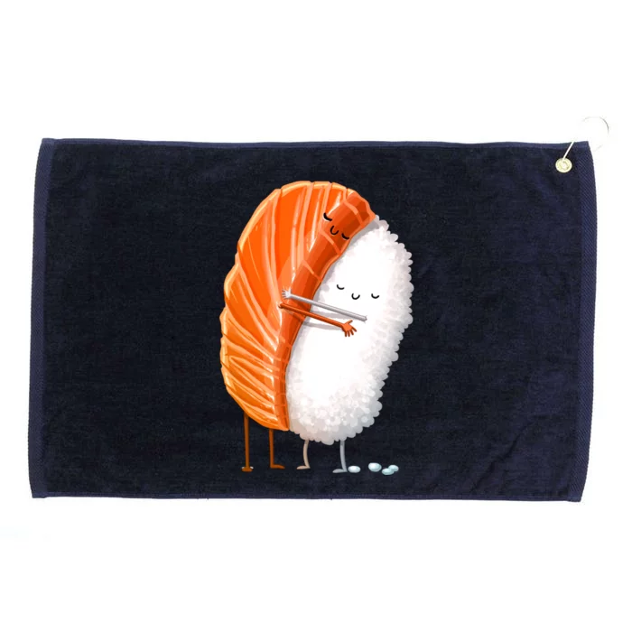 Sushi Hug Grommeted Golf Towel