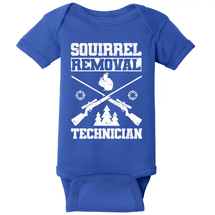 Squirrel Hunting Squirrel Hunter Gift Baby Bodysuit