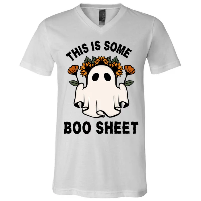 Spooky Halloween V-Neck T-Shirt