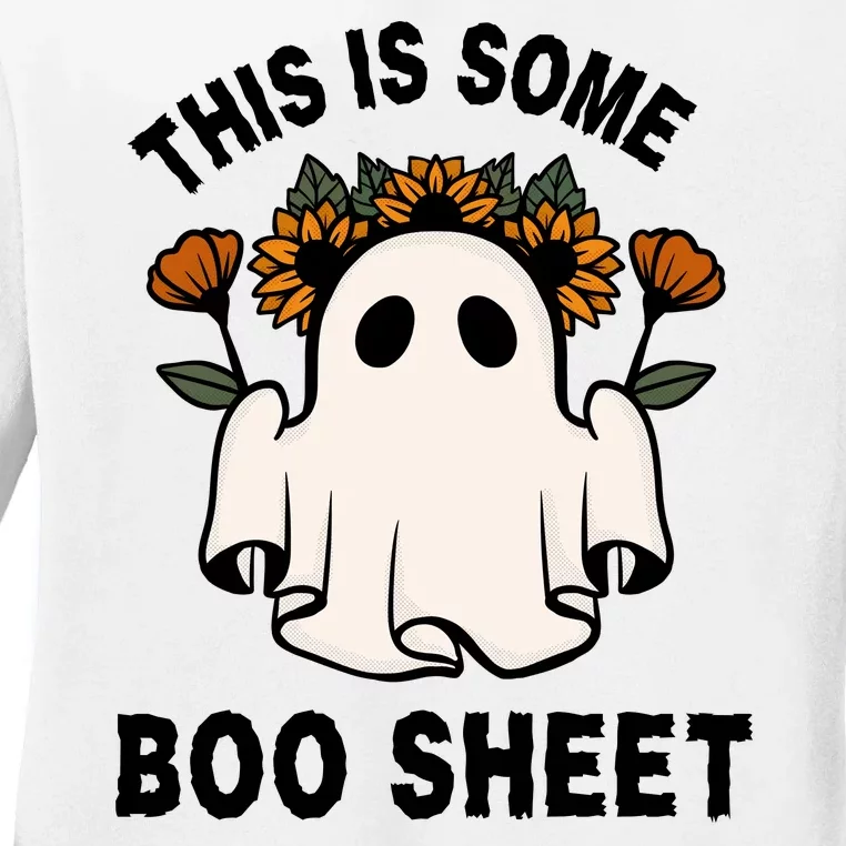 Spooky Halloween Ladies Long Sleeve Shirt