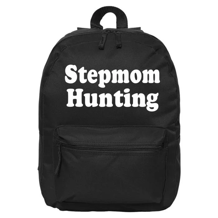 Stepmom Hunting Shirt Stepmom Hunting Funny Saying Quote 16 in Basic Backpack