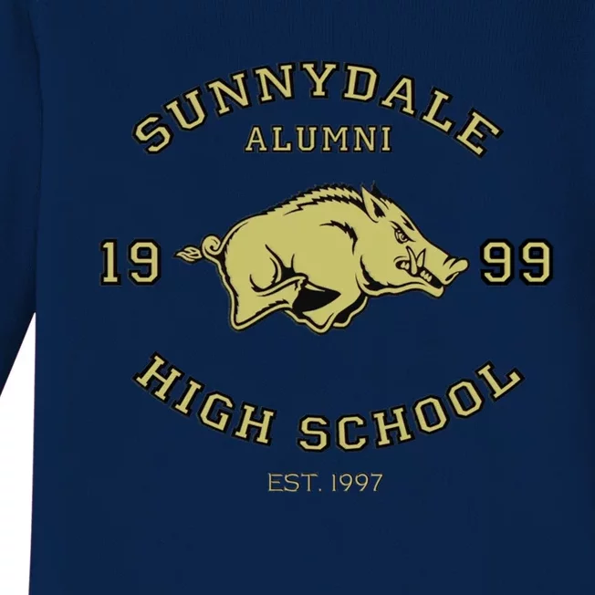 Sunnydale High School Alumni Baby Long Sleeve Bodysuit