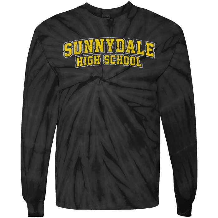 Sunnydale High School Essential Tie-Dye Long Sleeve Shirt