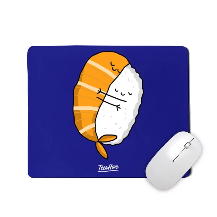 Sushi Hug Sushi Hugging Cute Sushi Lover Cute Gift Mousepad