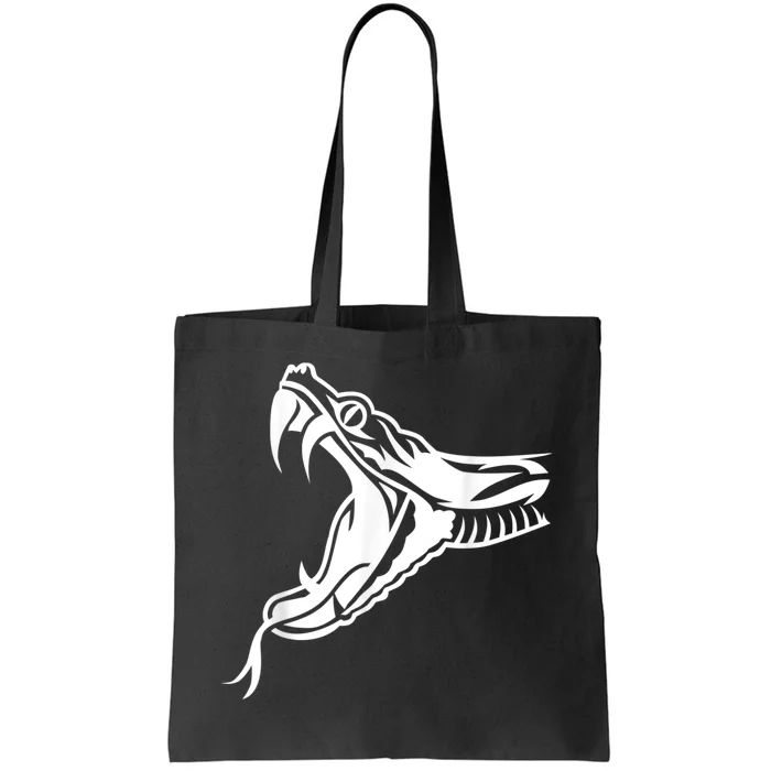 Snake Head Tote Bag