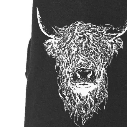 Scottish Highland Scotland Cattle Animal Cow Doggie 3-End Fleece Hoodie