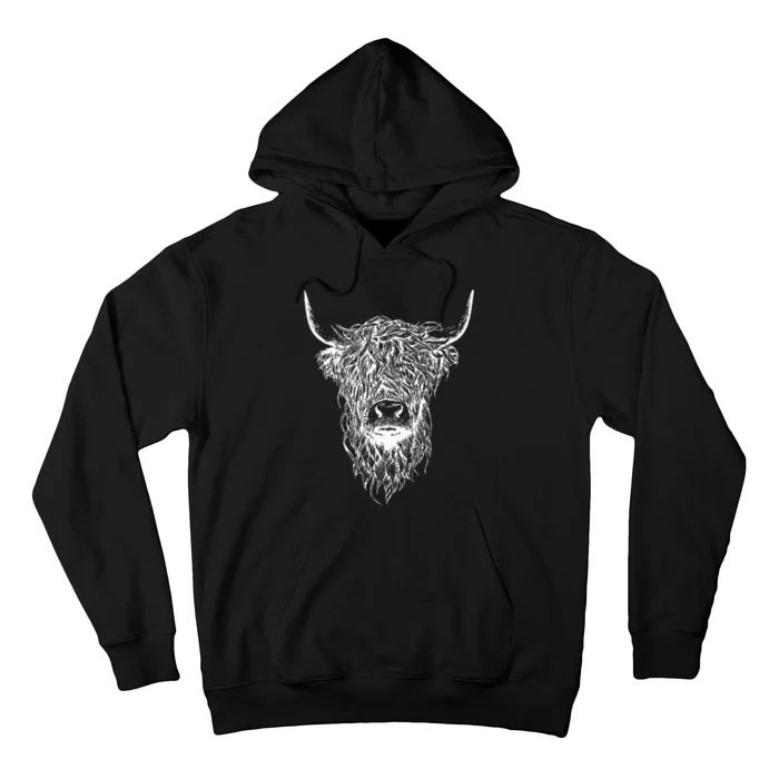 Scottish Highland Scotland Cattle Animal Cow Hoodie