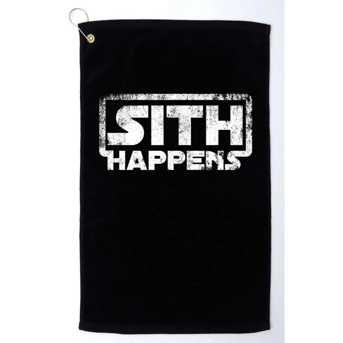 Sith Happens Platinum Collection Golf Towel