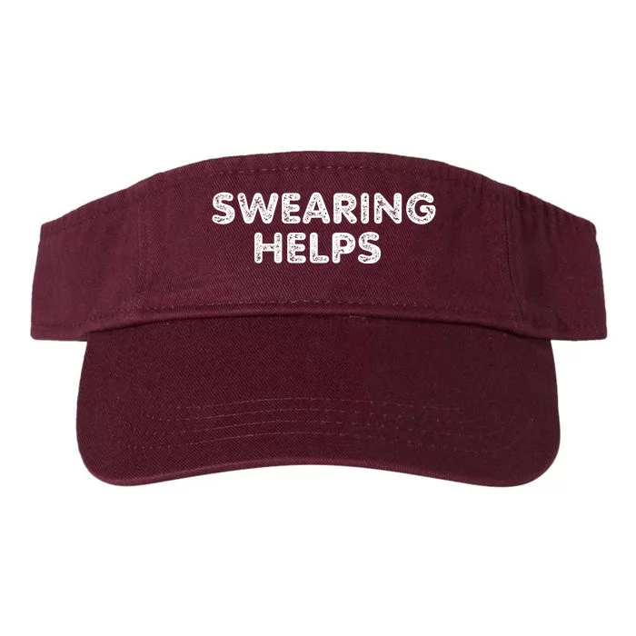 Swearing Helps Valucap Bio-Washed Visor