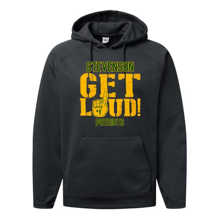 Stevenson High School Get Loud Patriots Performance Fleece Hoodie