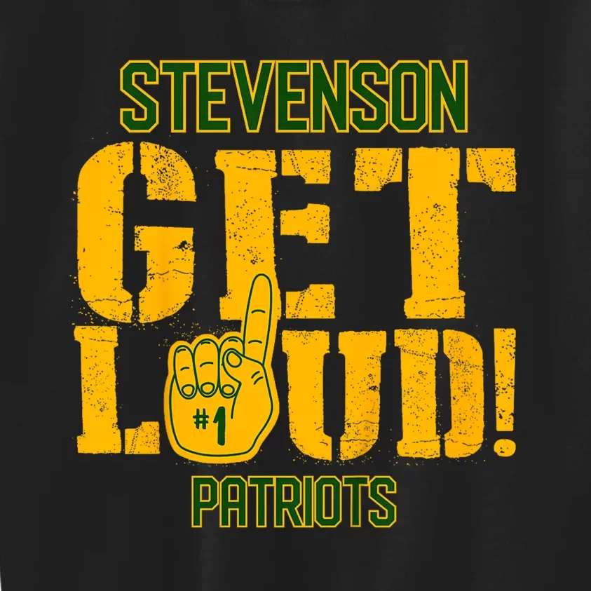 Stevenson High School Get Loud Patriots Kids Sweatshirt