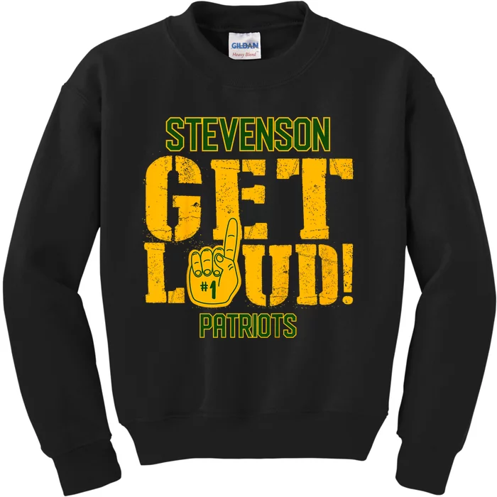 Stevenson High School Get Loud Patriots Kids Sweatshirt