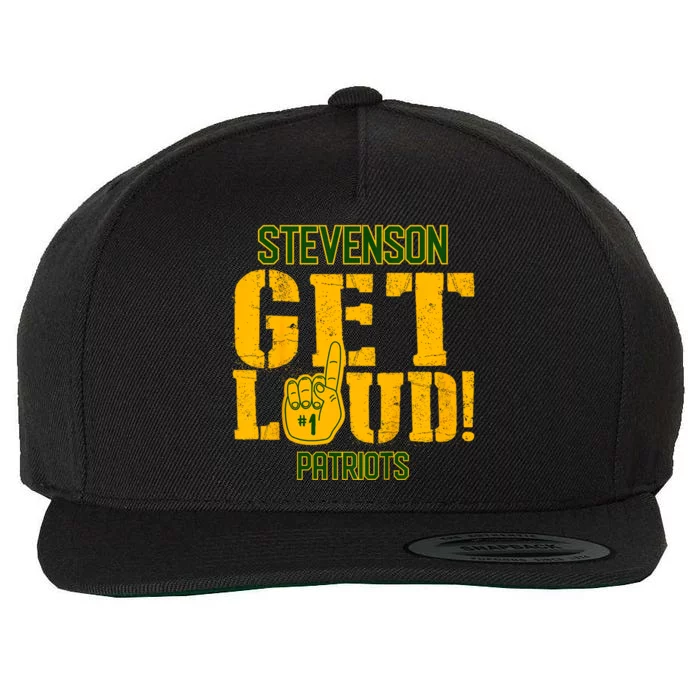 Stevenson High School Get Loud Patriots Wool Snapback Cap