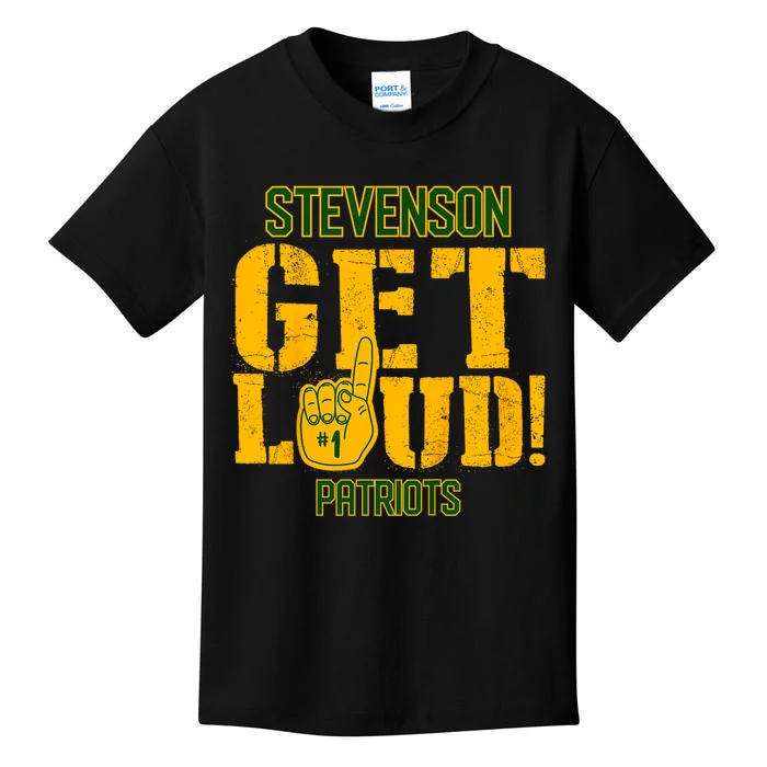 Stevenson High School Get Loud Patriots Kids T-Shirt