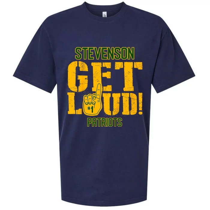 Stevenson High School Get Loud Patriots Sueded Cloud Jersey T-Shirt