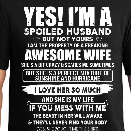 Spoiled Husband Pajama Set