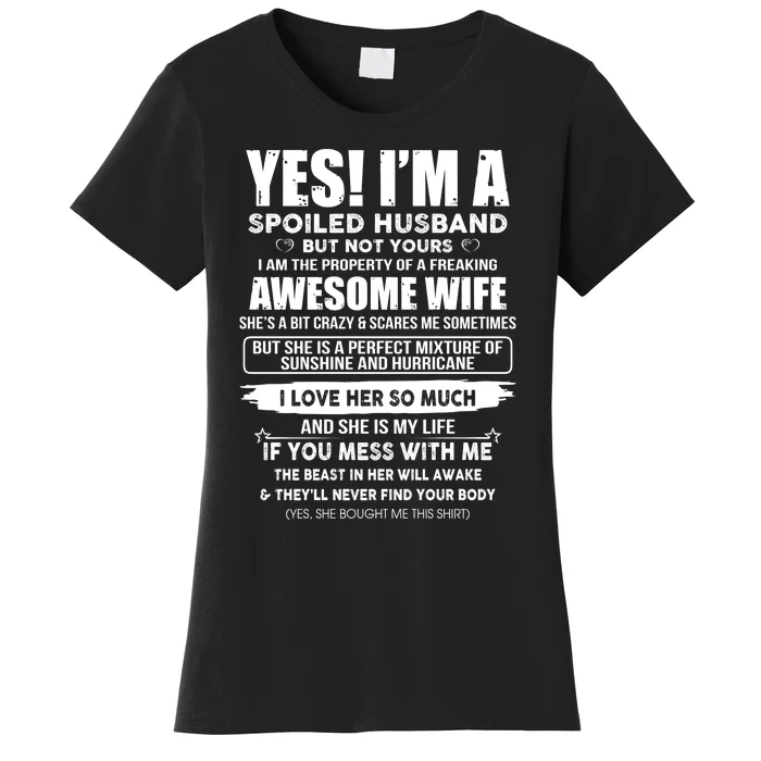 Spoiled Husband Women's T-Shirt