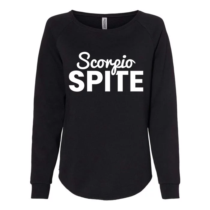 Scorpio Horoscope Sign Great Gift Womens California Wash Sweatshirt