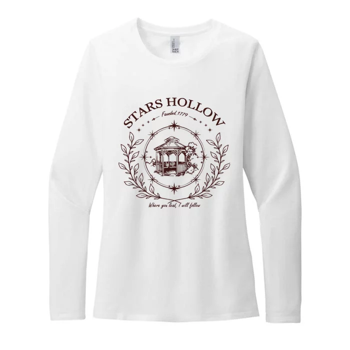 Stars Hollow Womens CVC Long Sleeve Shirt