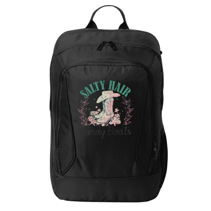 Salt Hair Sandy Boots Western Summer Cowgirl City Backpack