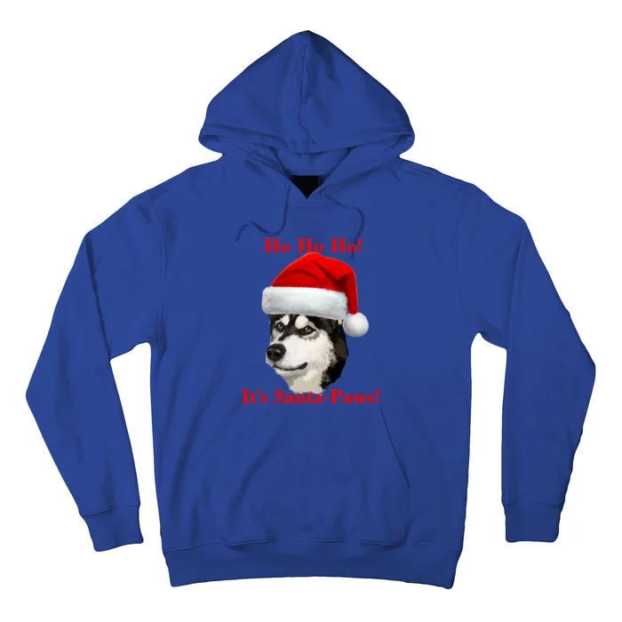 Siberian Husky Santa Paws Gift Hoodie