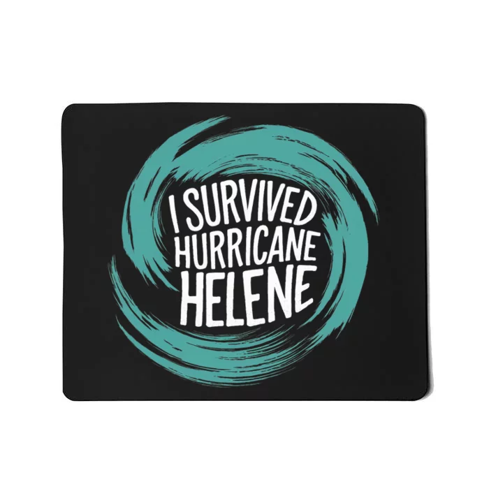 Survived Hurricanehelene Mousepad