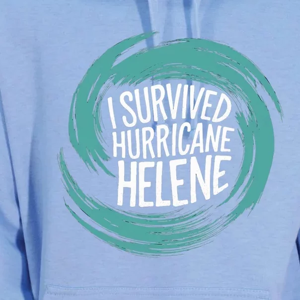 Survived Hurricanehelene Unisex Surf Hoodie