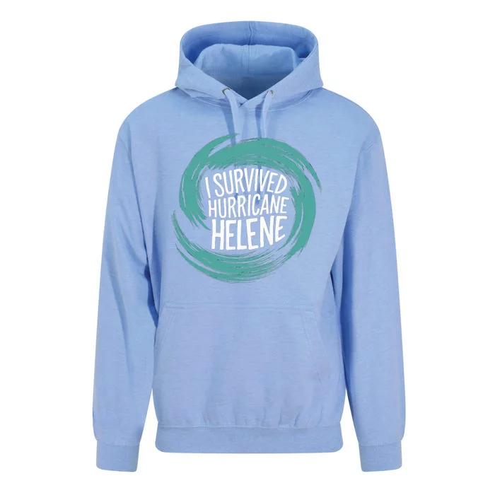 Survived Hurricanehelene Unisex Surf Hoodie