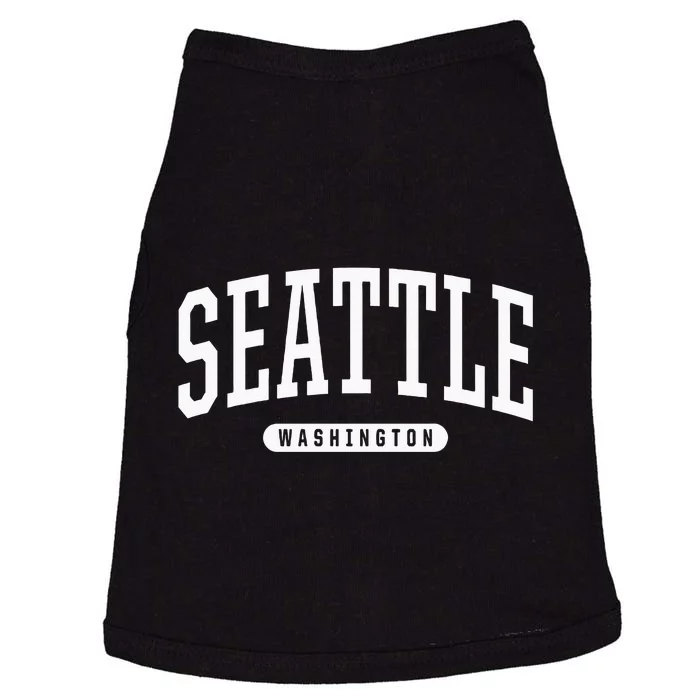 Seattle Hoodie Swea College University Style USA Doggie Tank