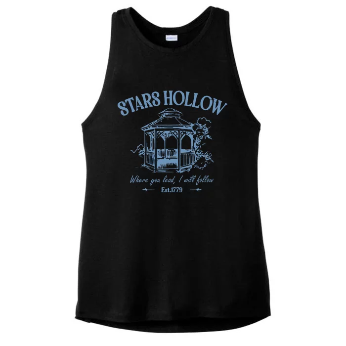 Stars Hollow Ladies Tri-Blend Wicking Tank