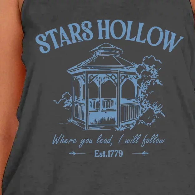 Stars Hollow Women's Knotted Racerback Tank