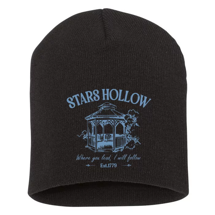 Stars Hollow Short Acrylic Beanie