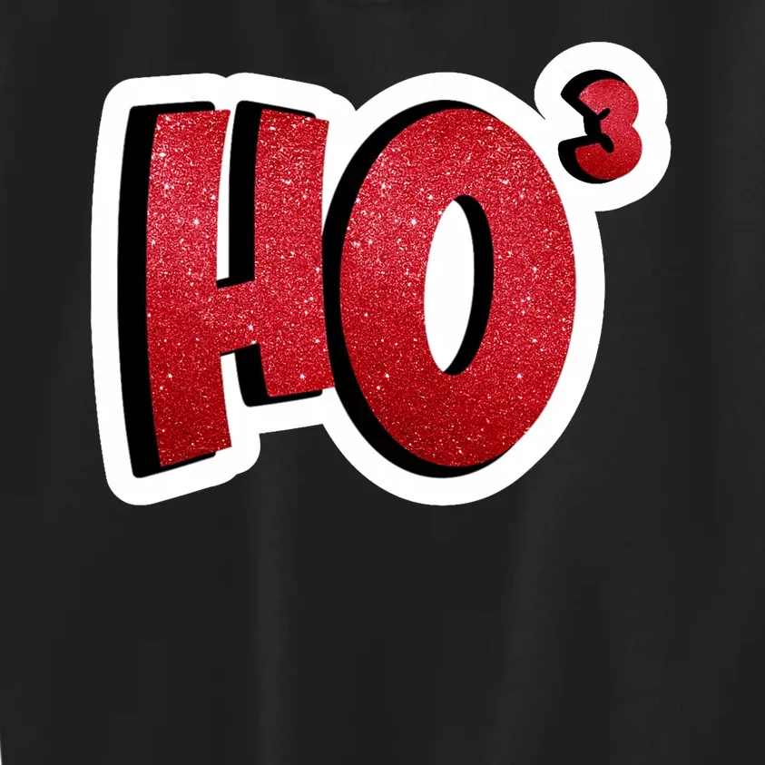 Santa Ho Shorthand Nerdy Engineer Christmas Red Ho3 Kids Sweatshirt