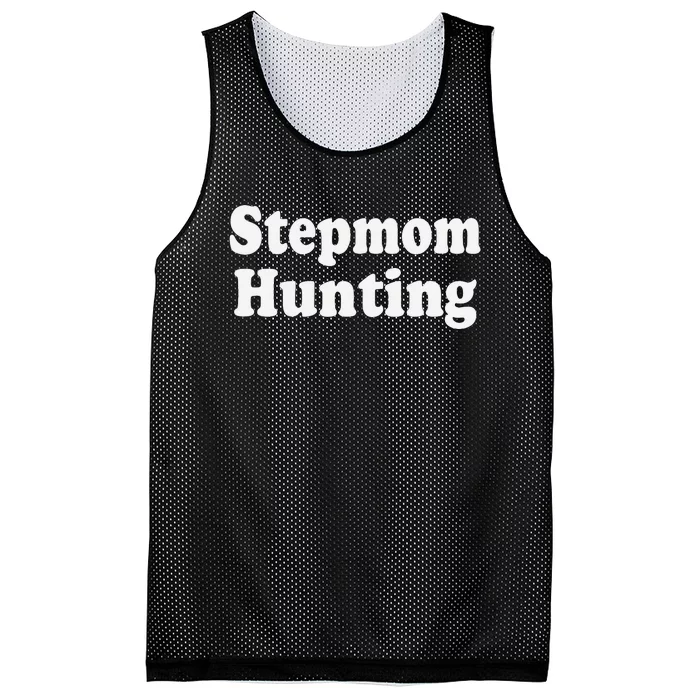 Stepmom Hunting Shirt Stepmom Hunting Funny Saying Quote Mesh Reversible Basketball Jersey Tank