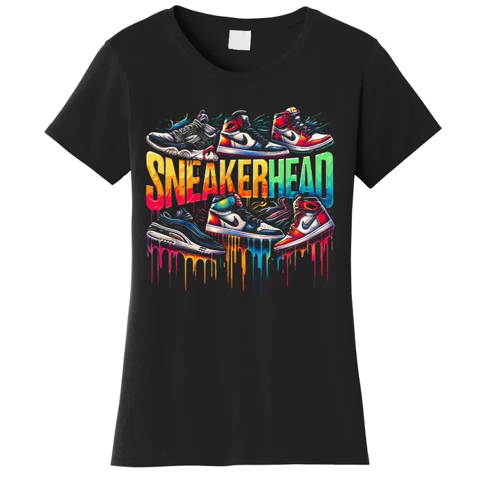 Sneaker Head Streetwear Style Gift Women's T-Shirt