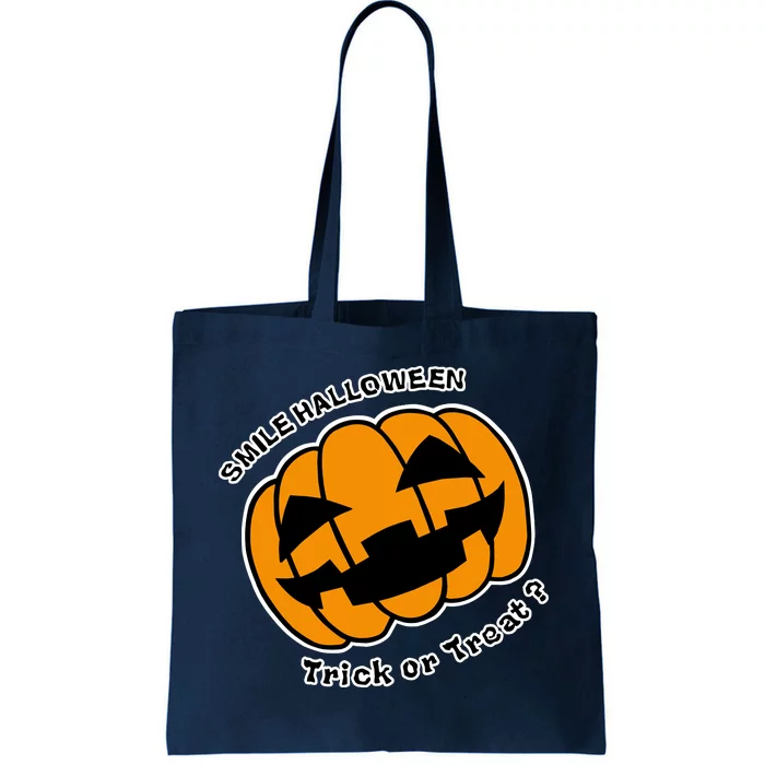 Smile Halloween Tote Bag