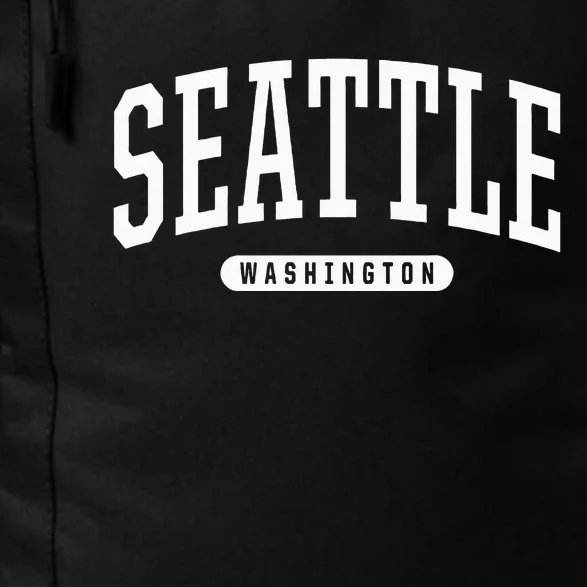 Seattle Hoodie Swea College University Style USA Daily Commute Backpack