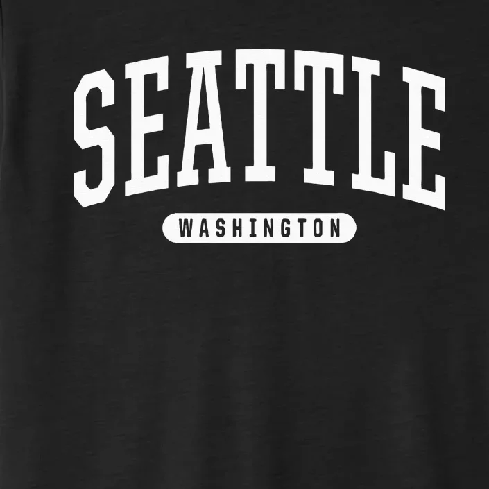 Seattle Hoodie Swea College University Style USA ChromaSoft Performance T-Shirt