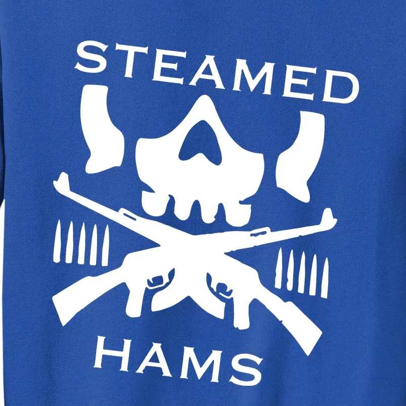 Steamed Hams Skull Guns Sweatshirt