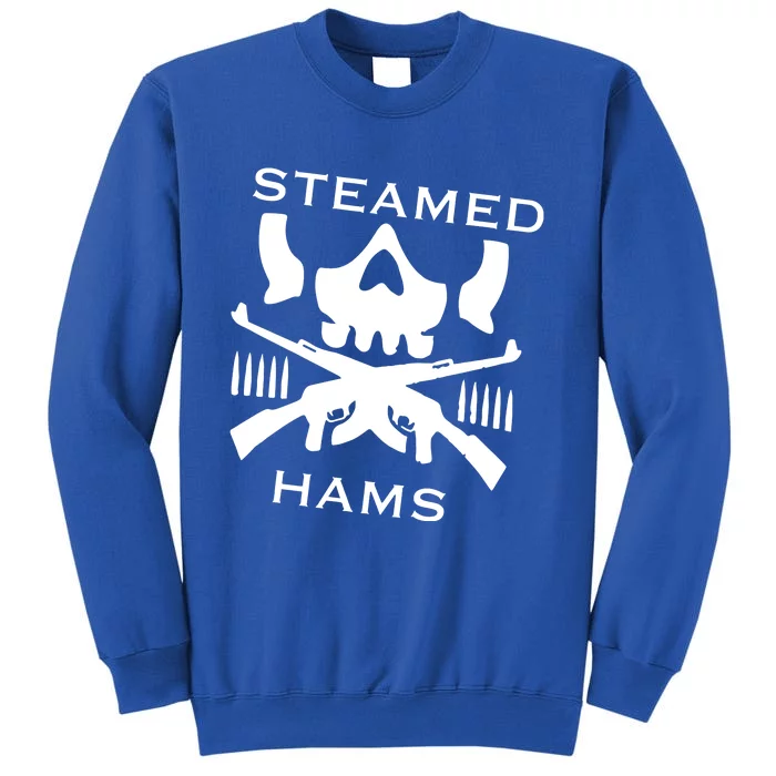 Steamed Hams Skull Guns Sweatshirt