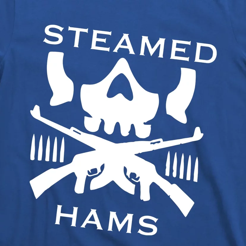 Steamed Hams Skull Guns T-Shirt