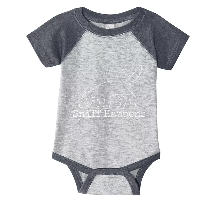 Sniff Happens Infant Baby Jersey Bodysuit