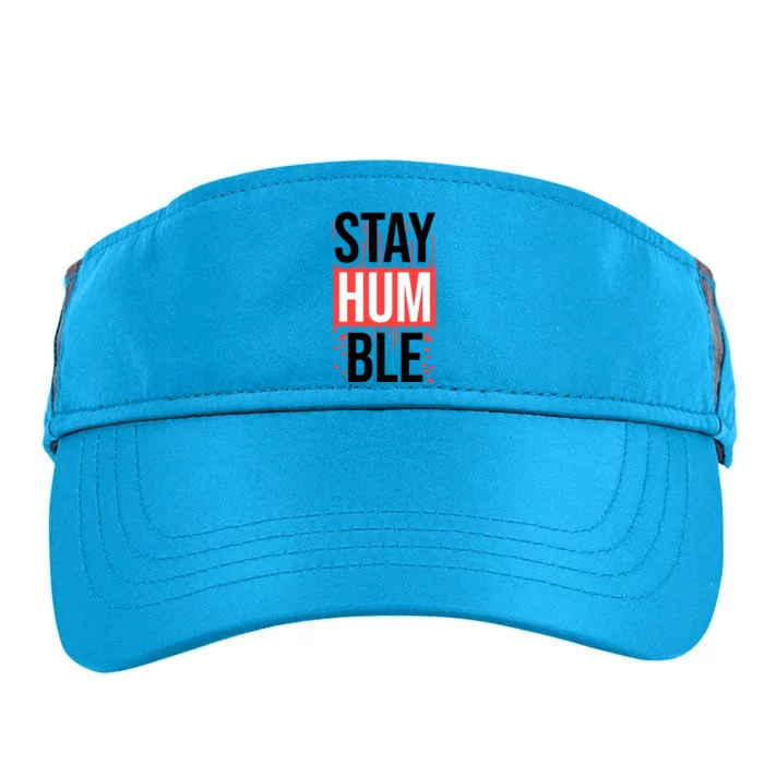 Stay Humble Adult Drive Performance Visor