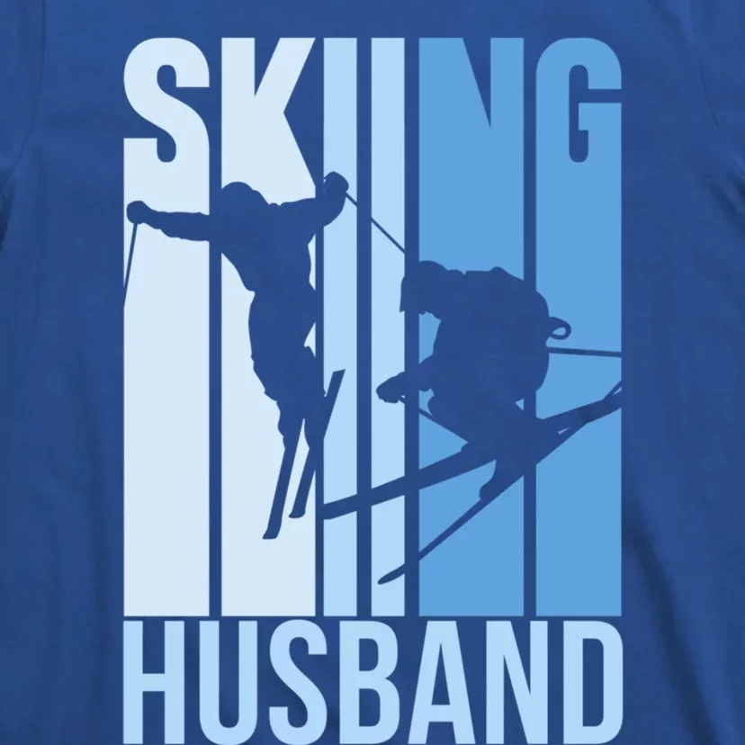 Skiing Husband Ski Skier Skiers Hobby Great Gift T-Shirt