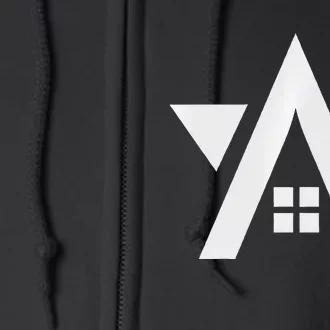 Stellar Housing Solutions Flying A Monochrome Light Full Zip Hoodie