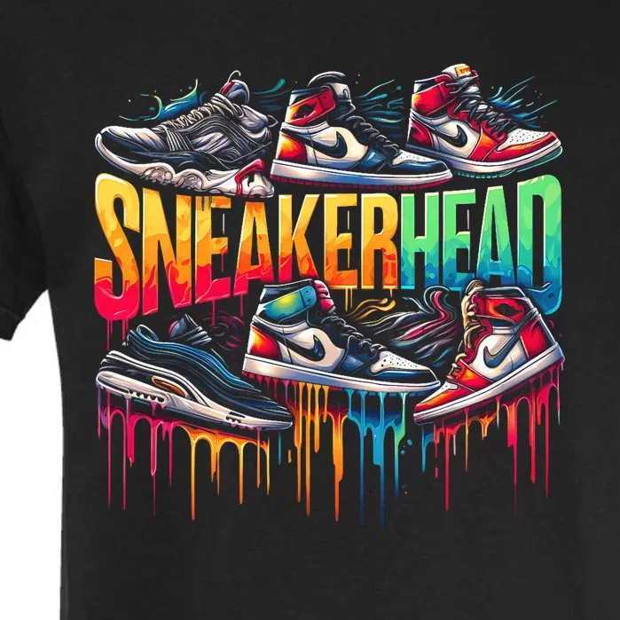 Sneaker Head Streetwear Style Garment-Dyed Heavyweight T-Shirt