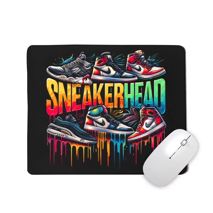 Sneaker Head Streetwear Style Mousepad