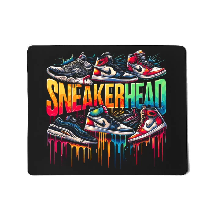 Sneaker Head Streetwear Style Mousepad