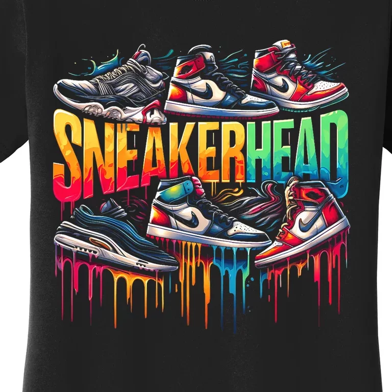 Sneaker Head Streetwear Style Women's T-Shirt